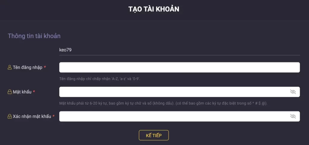 Đăng Ký Tài Khoản BONG888 Nhanh Chóng